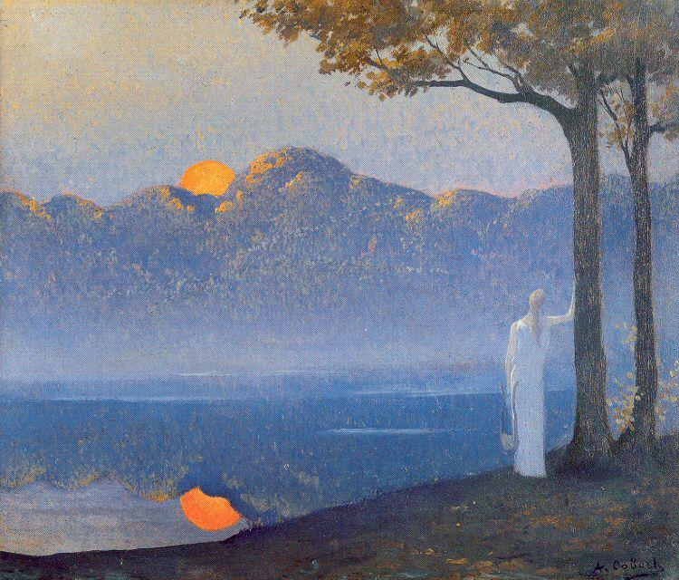 Osbert, Alphonse The Muse at Sunrise